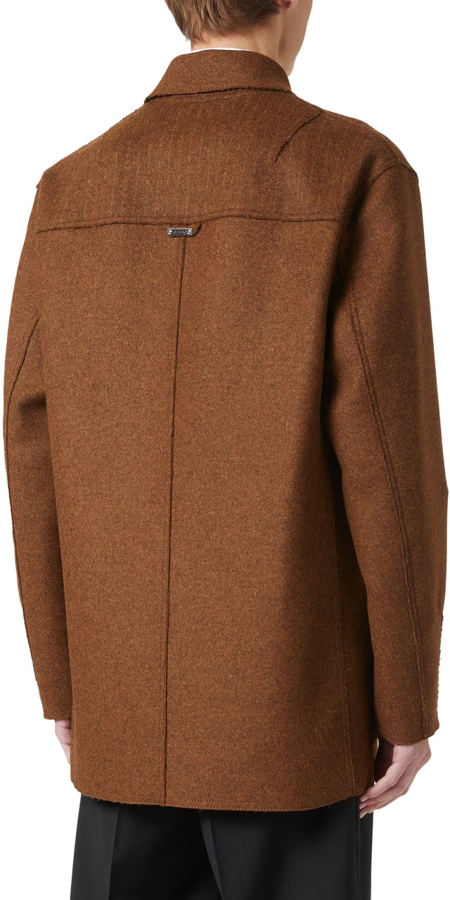 Iceberg Regular fit reversible jacket in double cloth: double style, maximum versatility Zwart