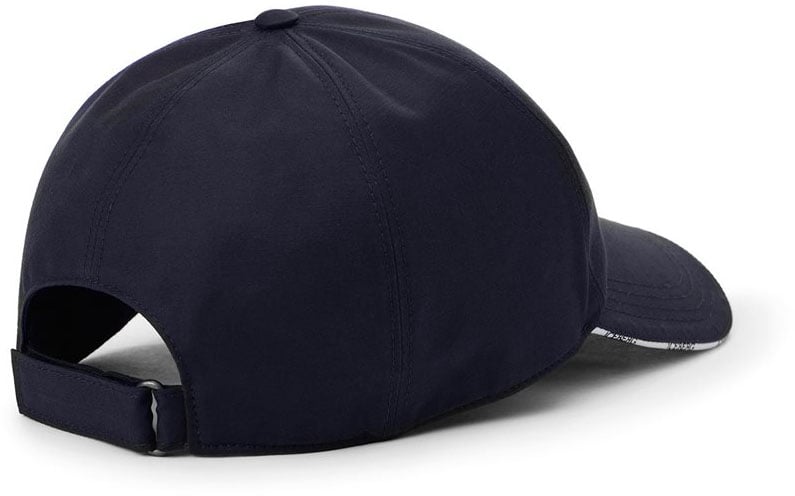 Iceberg Blue nylon cap with double iceberg logo Blauw