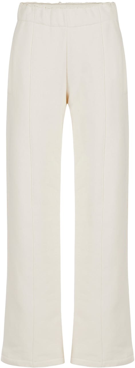 Iceberg Vanilla wide-fit trousers in cotton fleece Wit
