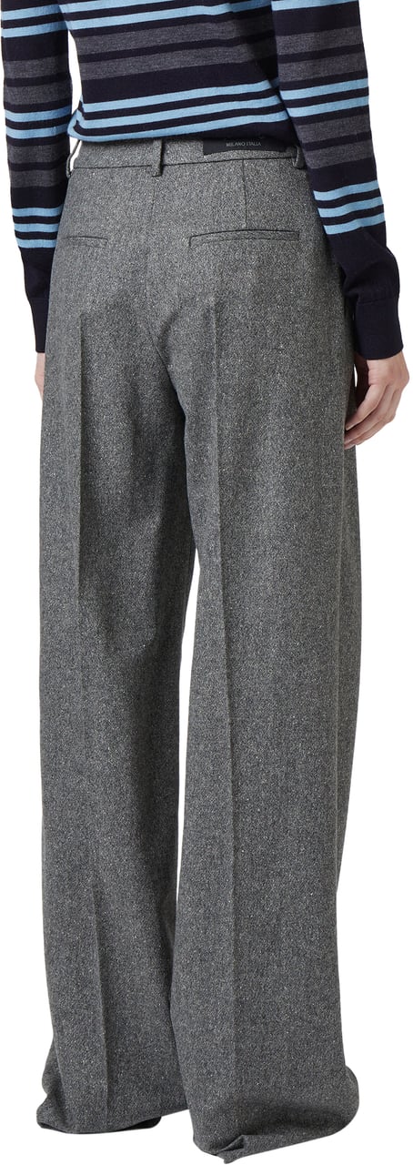 Iceberg Jogger in lightweight boucl� blend of wool and technical silk Divers