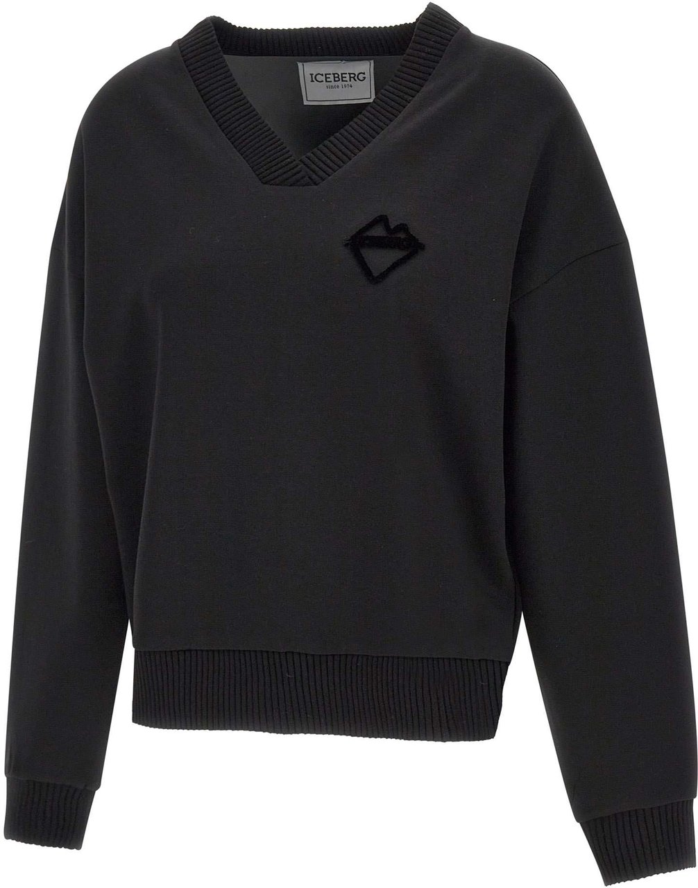 Iceberg Sweaters Black Zwart