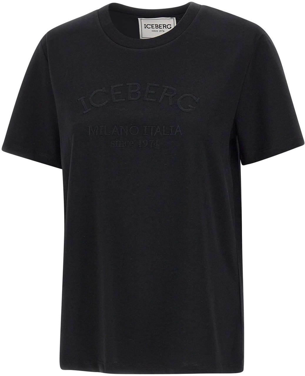 Iceberg T-Shirts And Polos Black Zwart