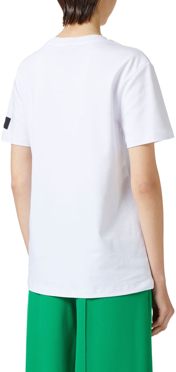 Iceberg Optical white T-shirt with tailored label on the sleeve Wit