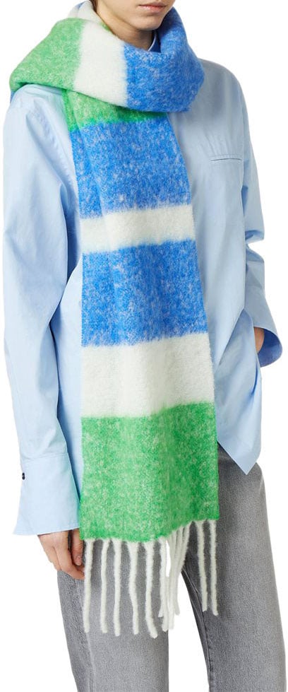 Iceberg Maxi multicolor scarf with fringes Divers