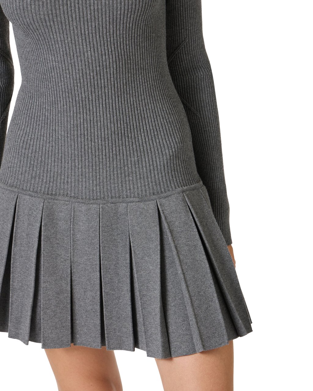 Iceberg Regular-fit double-breasted jacket in gray check Grijs