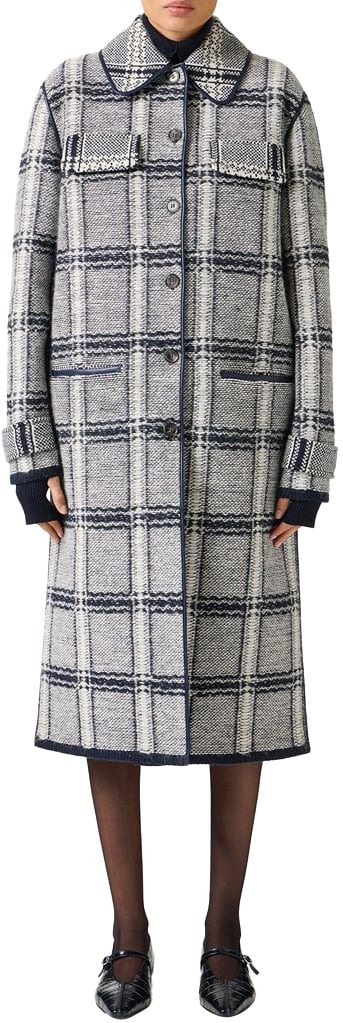 Iceberg Multicolored Regular-Fit Reversible Coat Divers