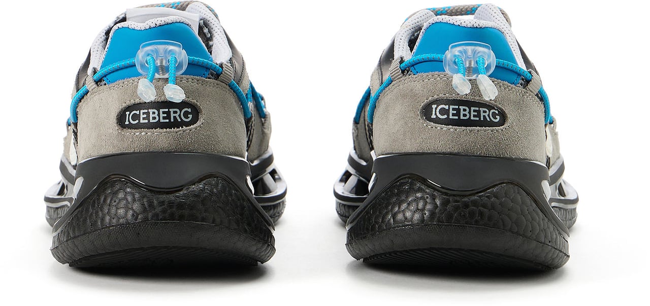 Iceberg Multi-colored sneakers with a dynamic design Divers