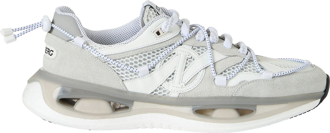 Iceberg Patterned sneakers with a dynamic design Zwart