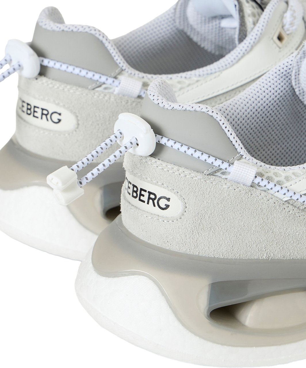 Iceberg Patterned sneakers with a dynamic design Zwart