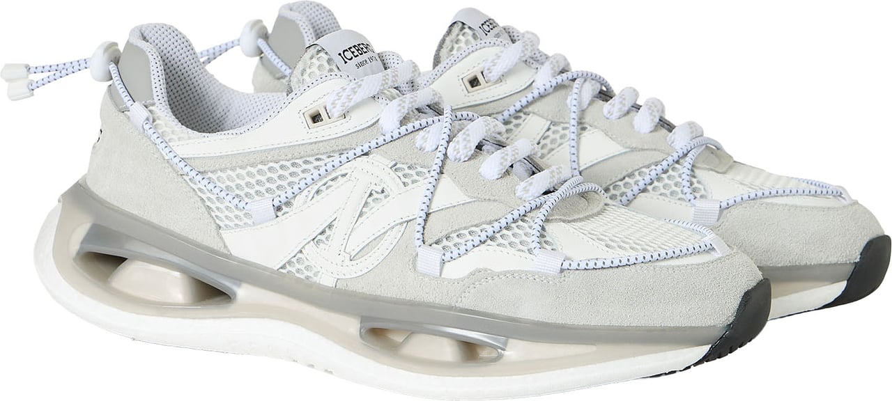 Iceberg Patterned sneakers with a dynamic design Zwart