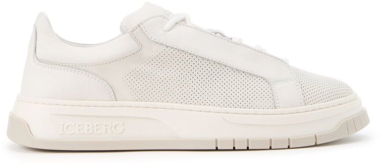 Iceberg Optic white low-top sneakers Wit