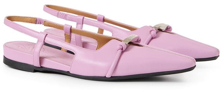 Iceberg Pink sandals with strap and tapered toe Roze