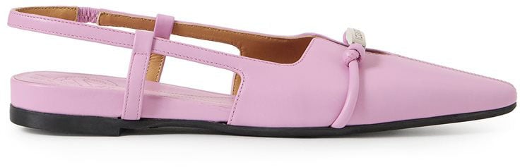 Iceberg Pink sandals with strap and tapered toe Roze
