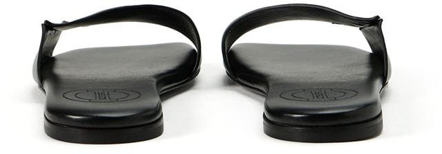 Iceberg Black slippers with an essential design Zwart
