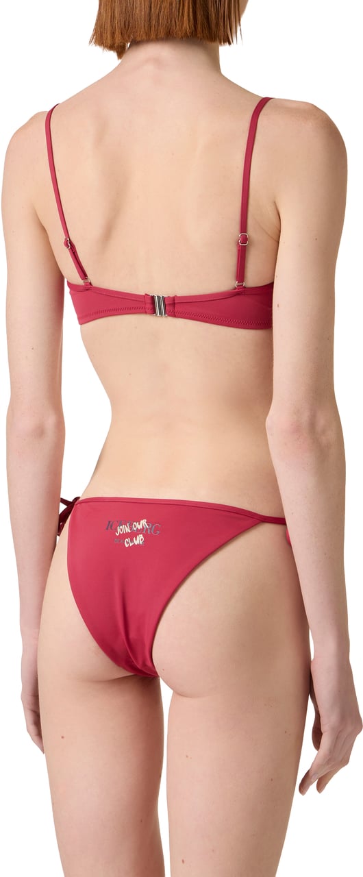 Iceberg Red bikini top with an essential design Rood