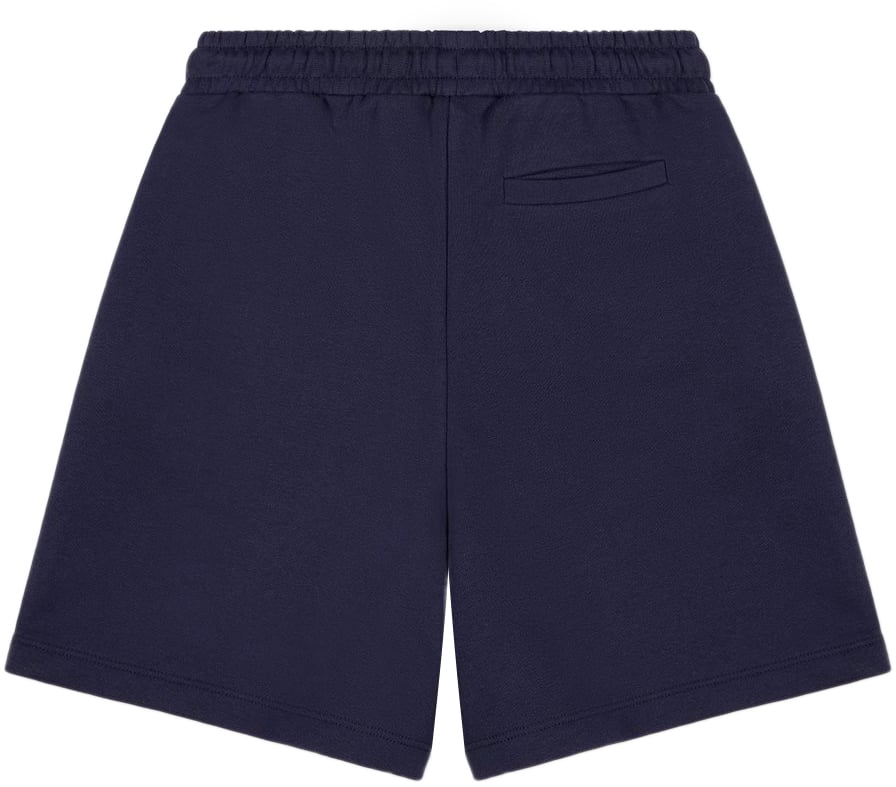 Iceberg KIDS - Blue fabric Bermuda shorts with side logo Blauw