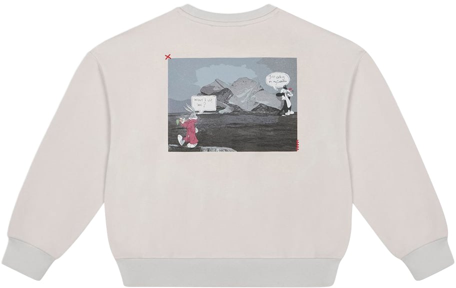 Iceberg KIDS - Light gray sweatshirt for boys with graphic detail Grijs