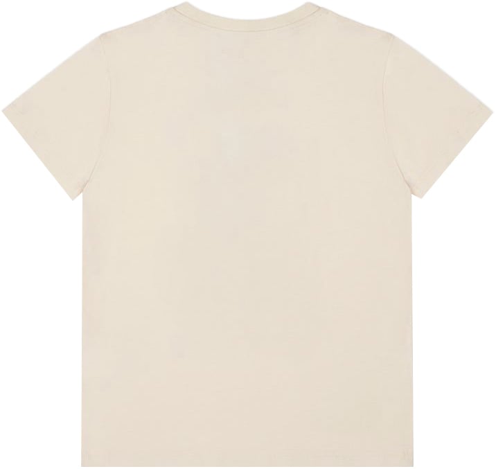 Iceberg KIDS - Cream-colored T-shirt for boys with graphic print Beige