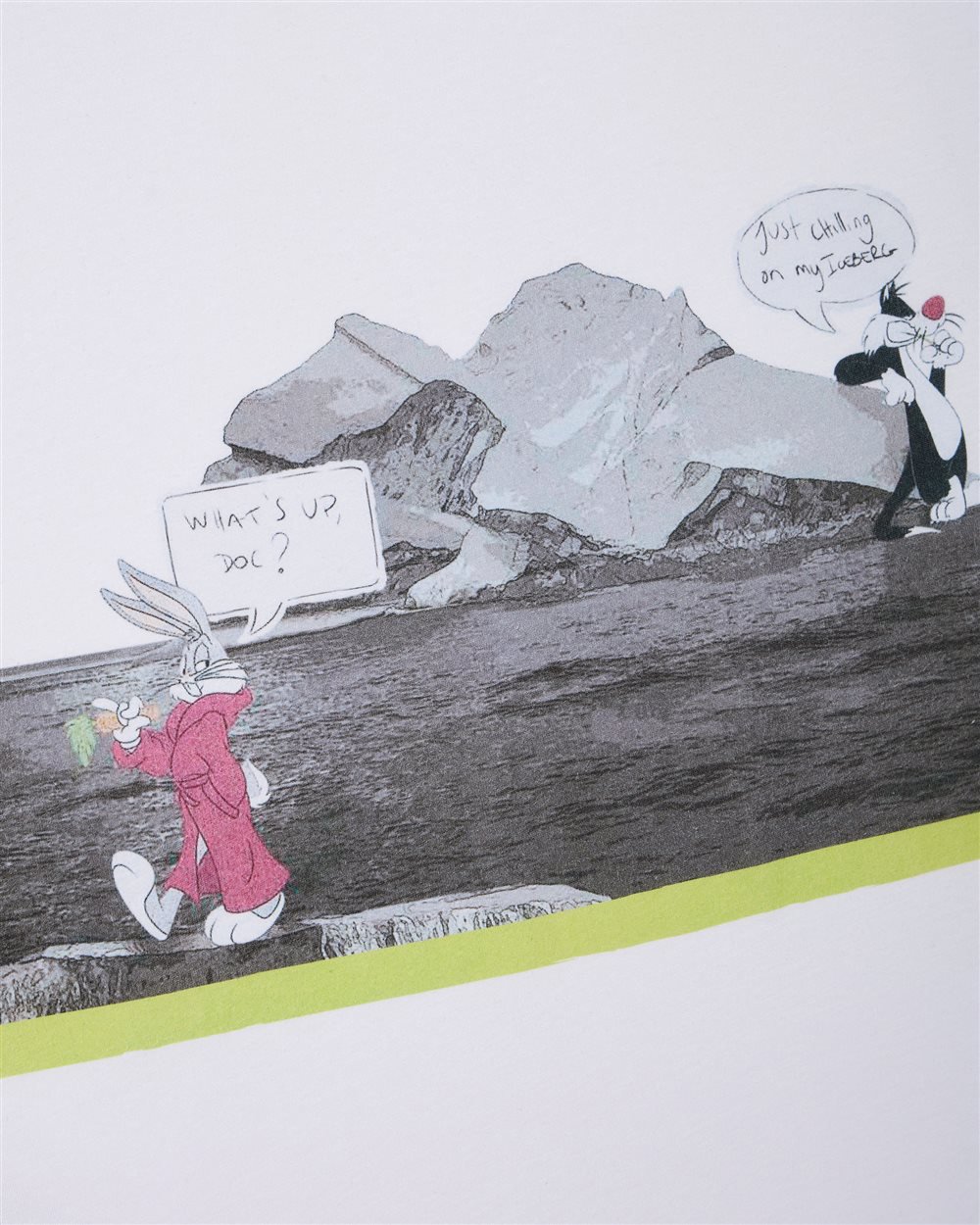 Iceberg KIDS - Optic white T-shirt for boys with front print Wit