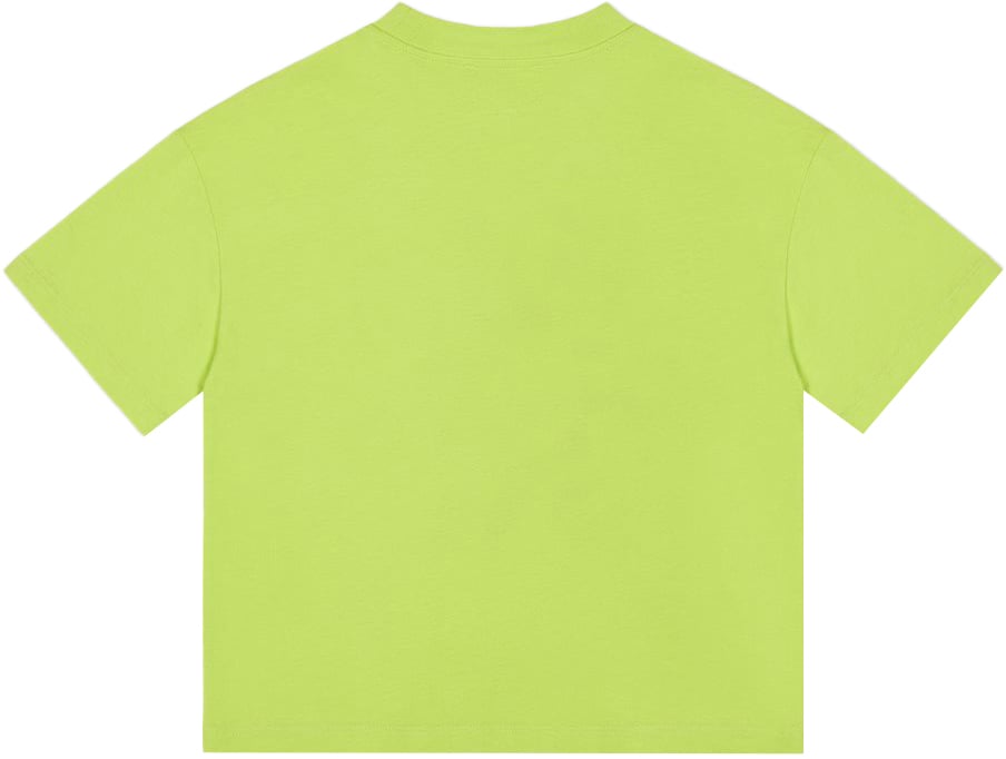 Iceberg KIDS - Apple green T-shirt for boys with print Groen