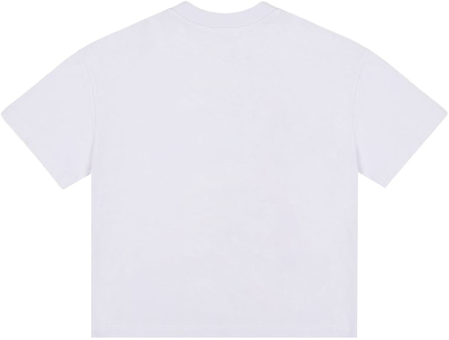 Iceberg KIDS - Optic white T-shirt for boys with graphic print Wit