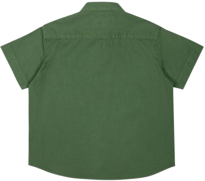 Iceberg KIDS - Military green-colored fabric shirt for boys with pocket Groen