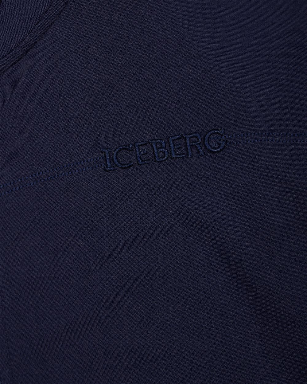 Iceberg KIDS - Classic blue jacket with zipper for boys Blauw