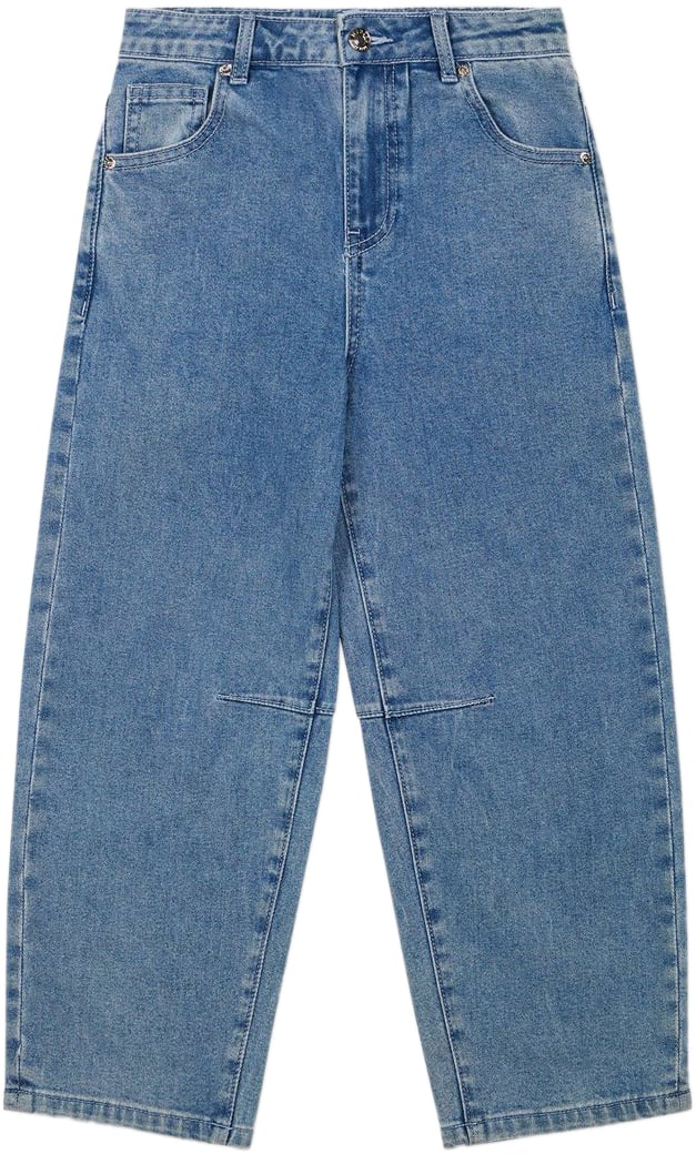Iceberg KIDS - Indigo 5-pocket pants for girls Blauw
