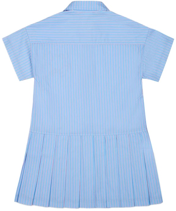 Iceberg KIDS - Light blue dress for girls with graphic detail Blauw