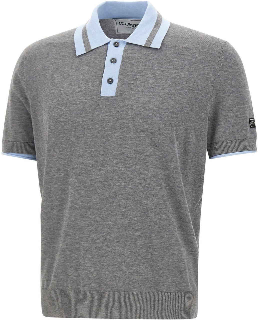 Iceberg T-Shirts And Polos Grey Grijs