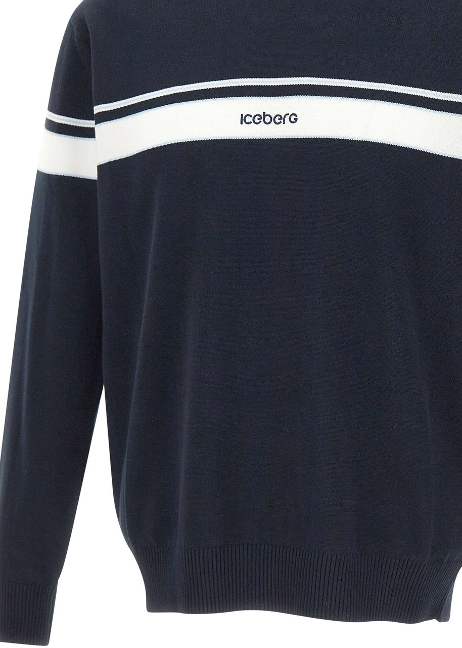 Iceberg Sweaters Blue Navy
