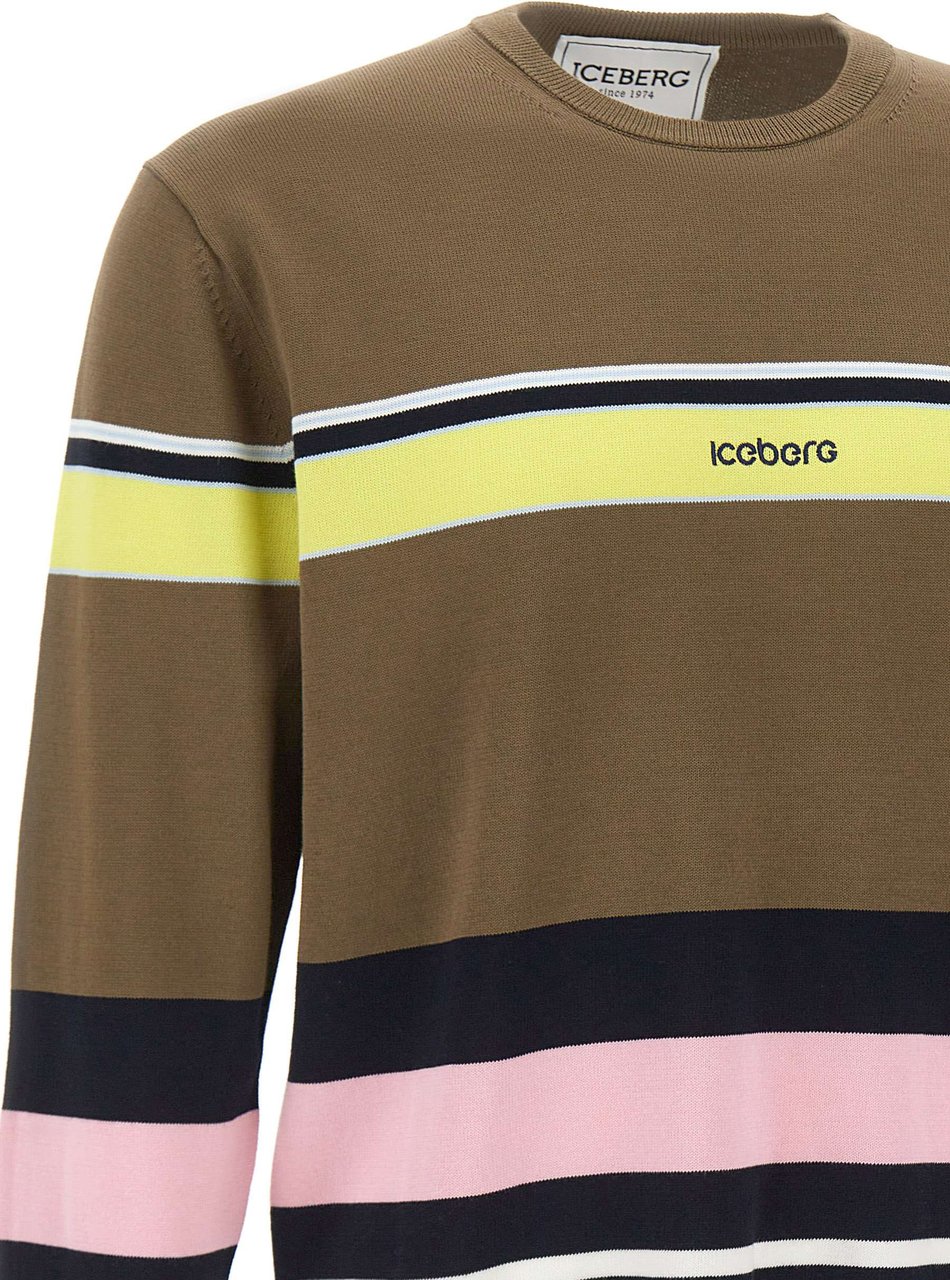Iceberg Sweaters Multicolour Beige