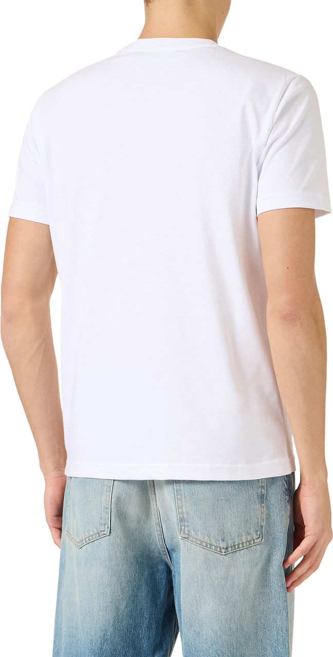 Iceberg Slim fit optic white cotton jersey T-shirt Wit