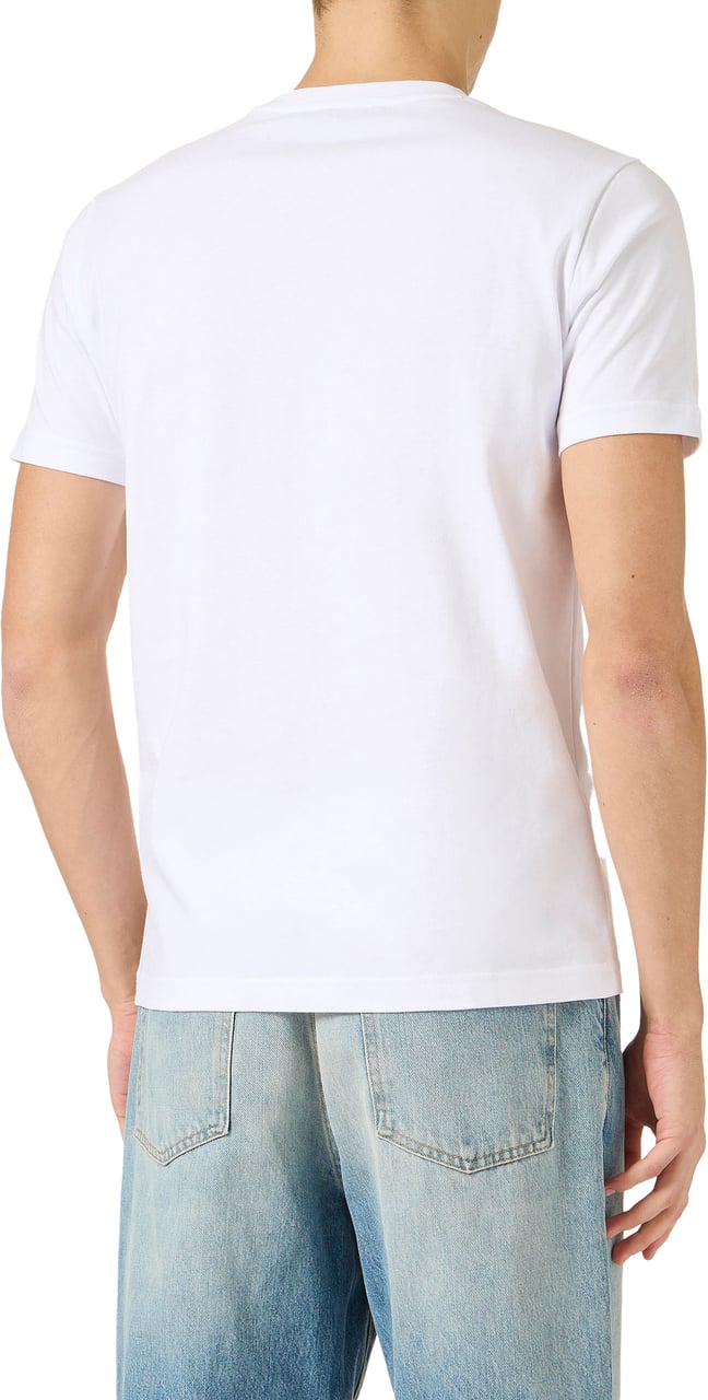 Iceberg Optic white oversized T-shirt in cotton jersey, featuring the Iceberg logo embroidery Wit