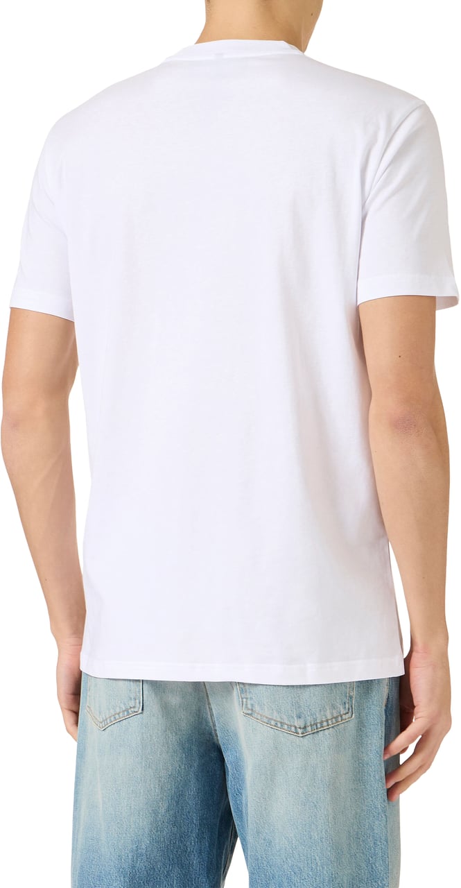 Iceberg Classic regular fit white T-shirt in sustainable cotton jersey Wit