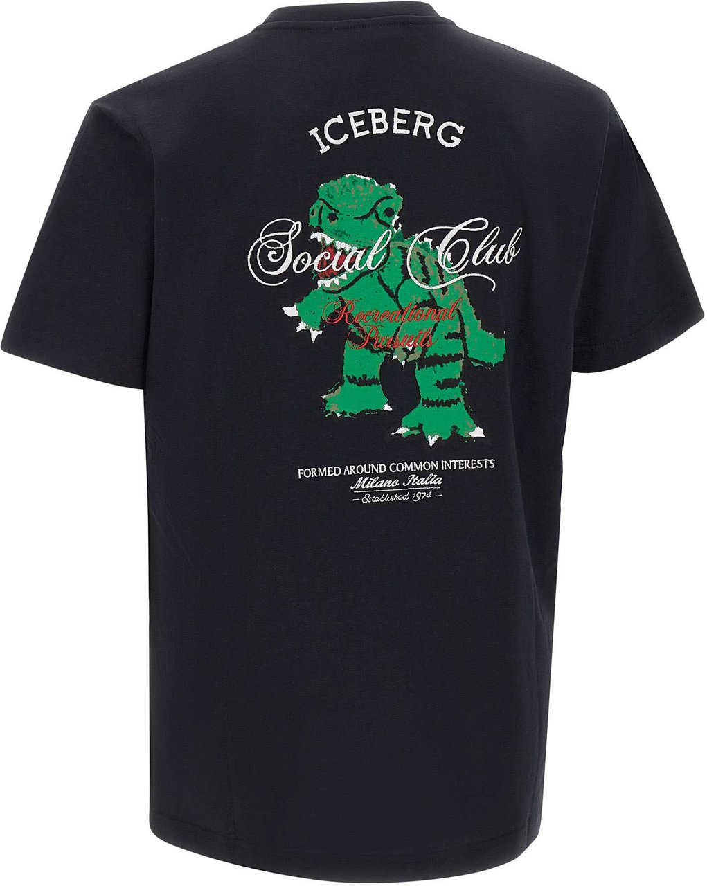 Iceberg T-Shirts And Polos Black Zwart