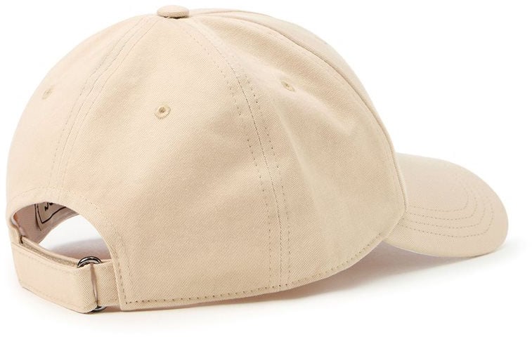 Iceberg Beige cotton gabardine baseball cap with Iceberg Milano Social Club embroidery Beige