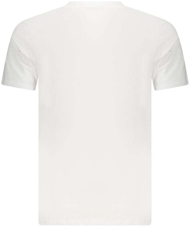 Iceberg Bianco Cotton Men T-Shirt Wit