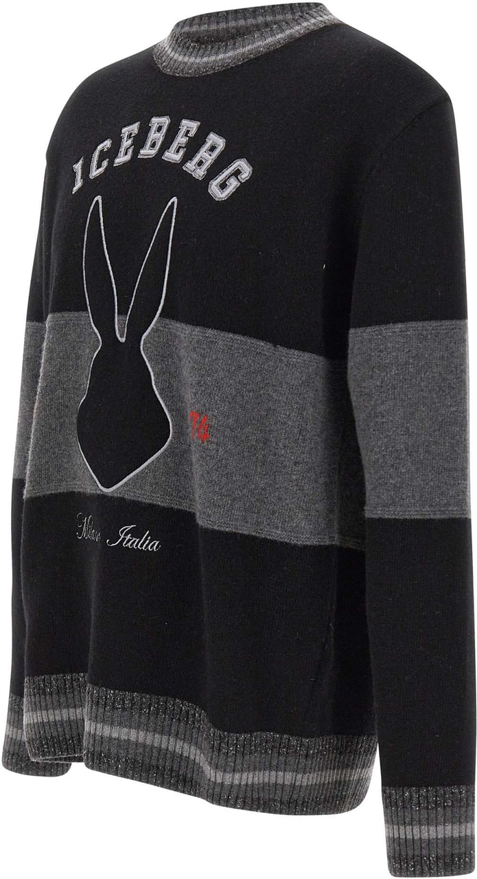 Iceberg Sweaters Multicolor Zwart