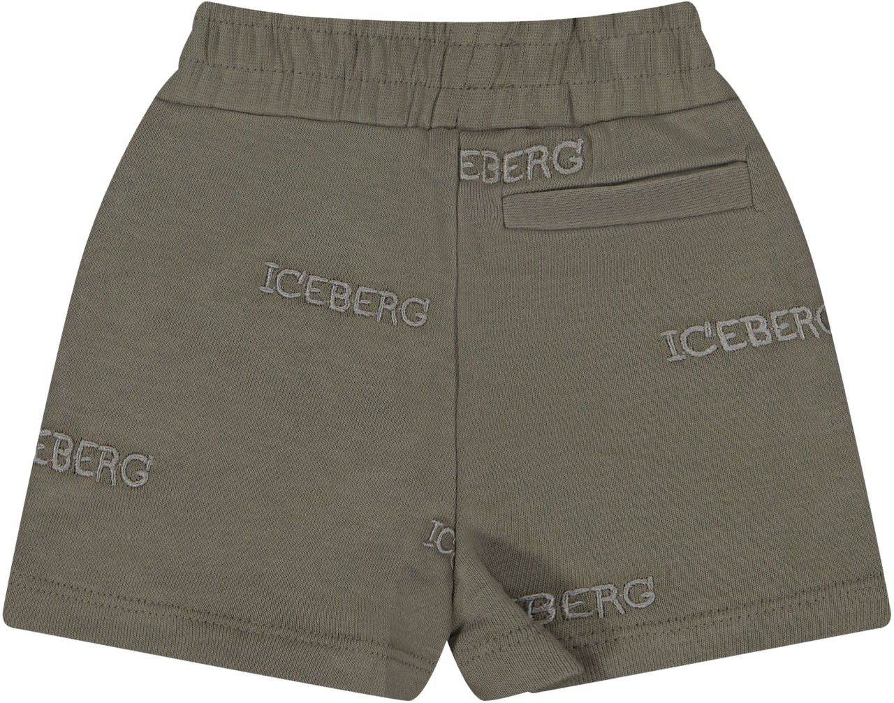 Iceberg Iceberg Baby Jongens Shorts In Grijs Grijs