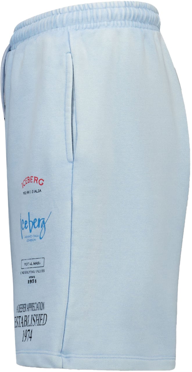 Iceberg Iceberg Kinder Jongens Shorts In Licht Blauw Blauw