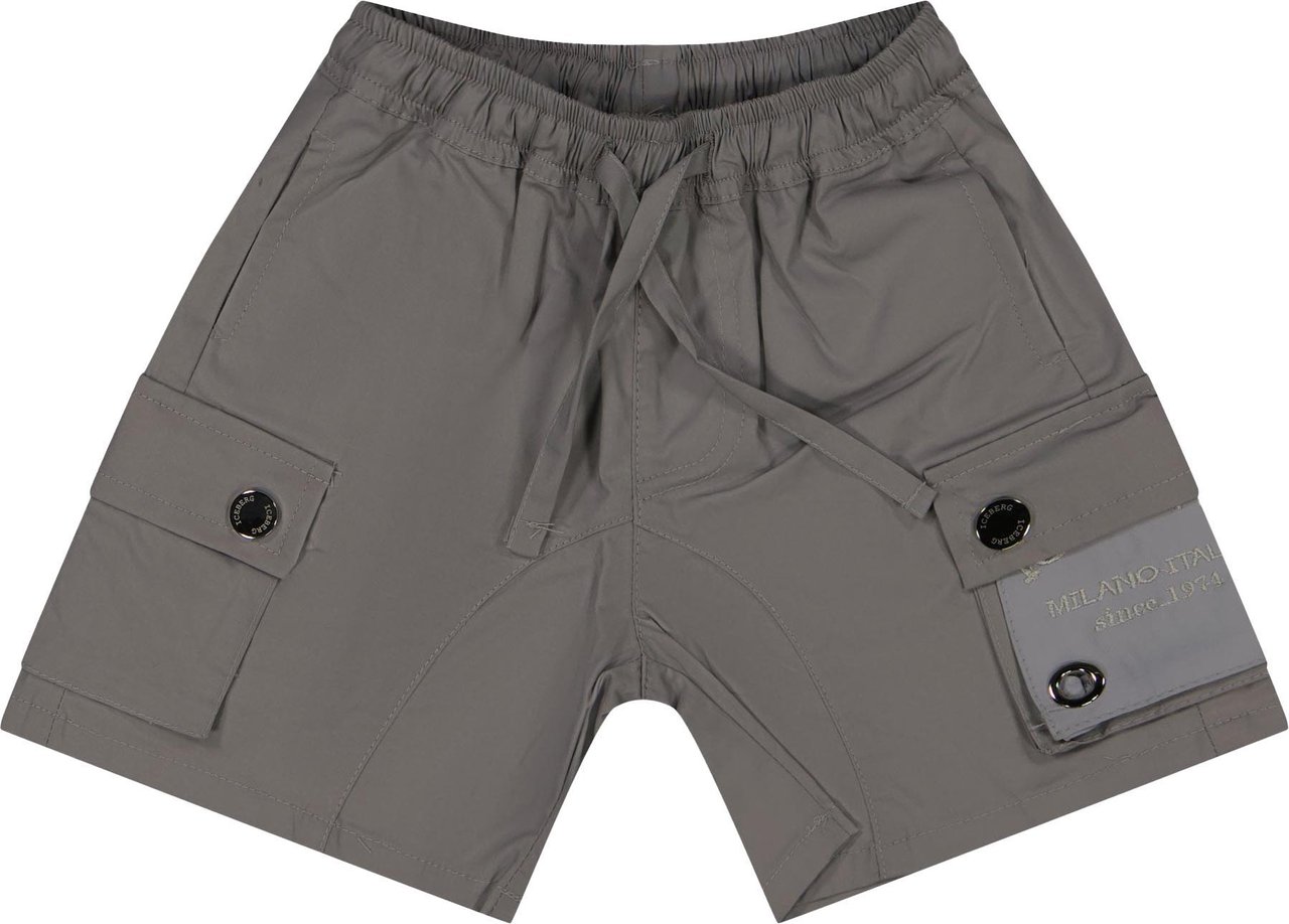 Iceberg Iceberg Baby Jongens Shorts In Licht Grijs Grijs