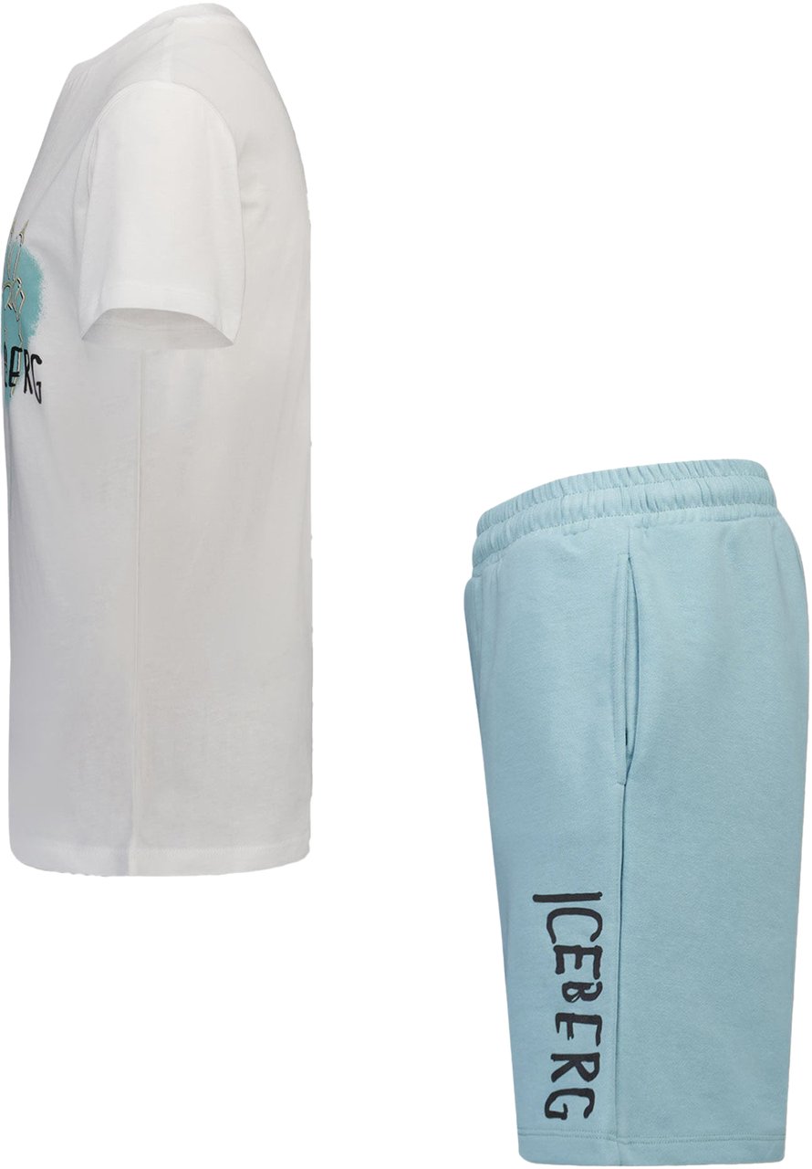 Iceberg Iceberg Kinder Jongens Setje In Mint Groen