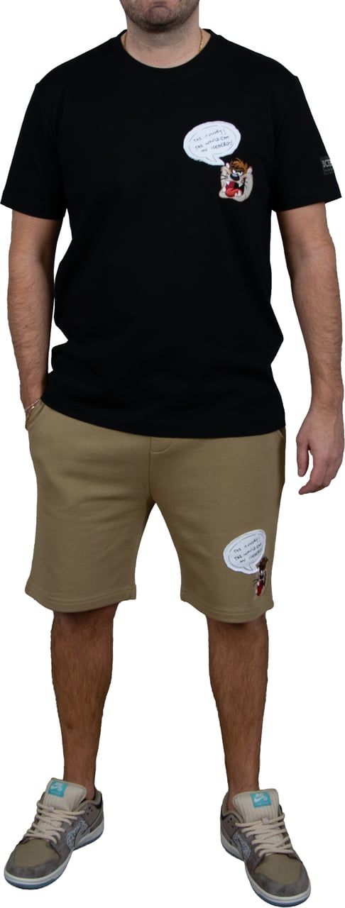 Iceberg Looney Tunes Short Tasmanian Devil Groen