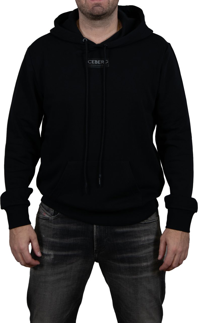 Iceberg Looney Tunes Hoodie Sylvester Zwart