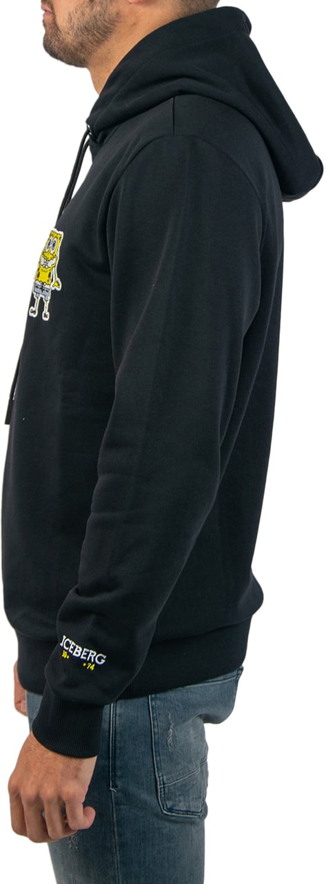 Iceberg SpongeBob Hoodie Zwart
