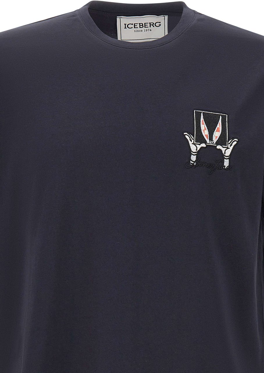 Iceberg T-Shirts And Polos Black Zwart