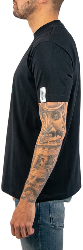 Iceberg Iceberg Charlie Brown T-Shirt Zwart