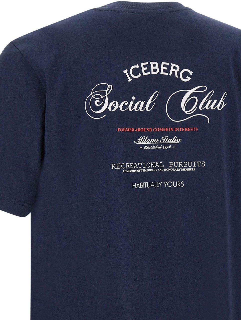 Iceberg T-Shirts And Polos Blue Navy