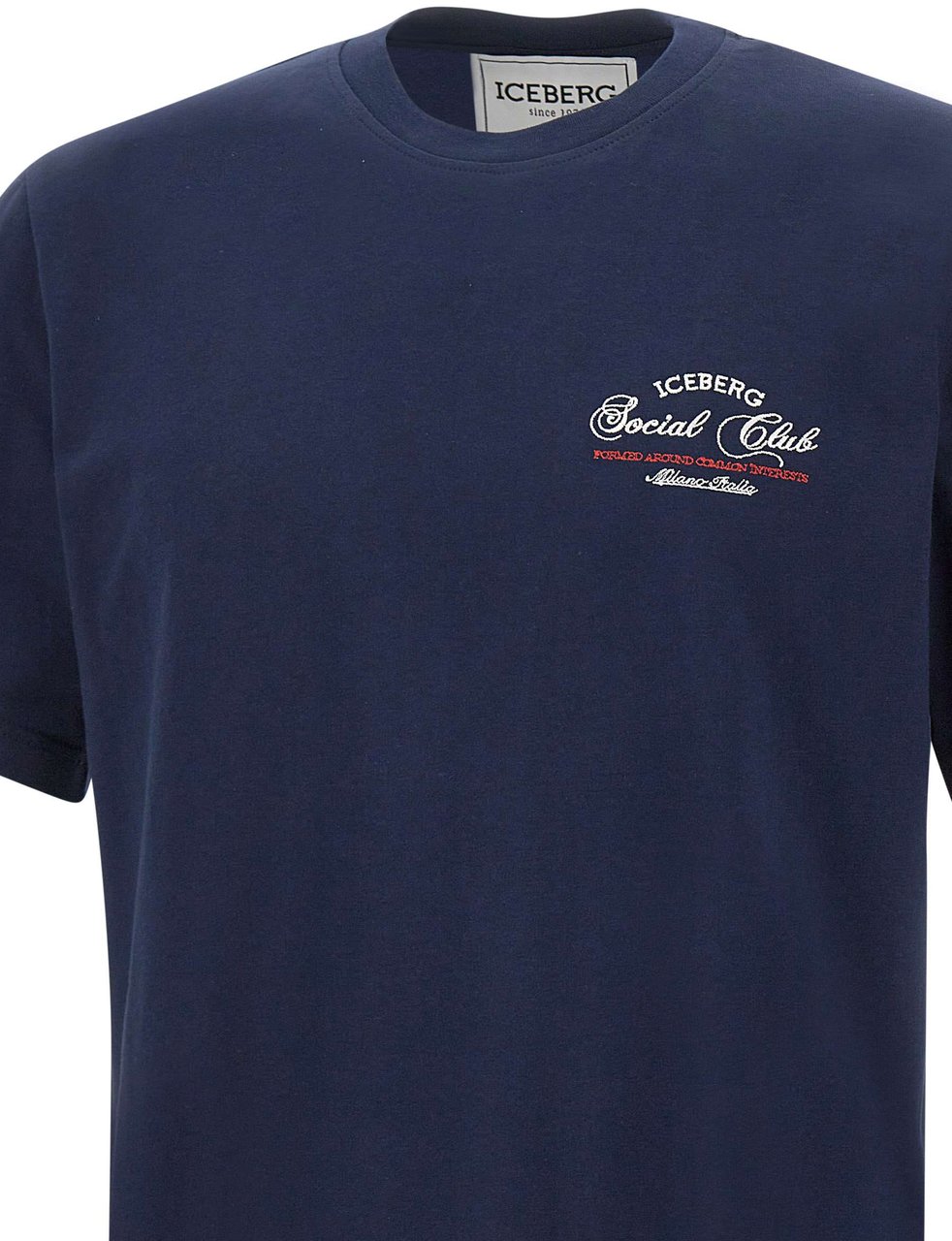 Iceberg T-Shirts And Polos Blue Navy